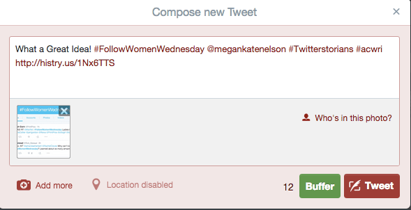 Example Tweet